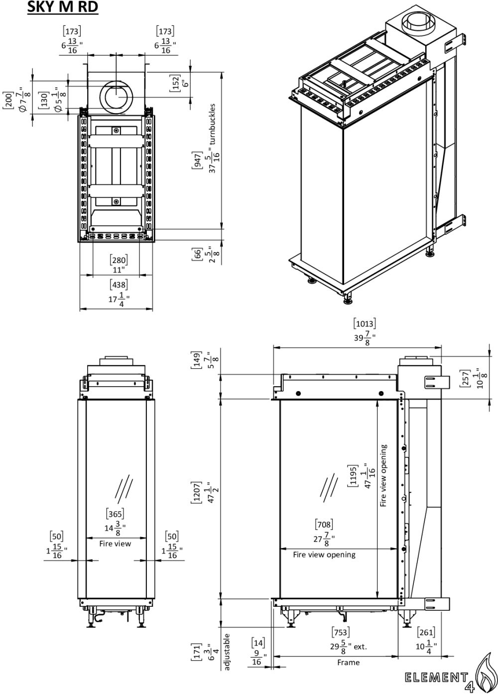 Sky Medium Roomdivider