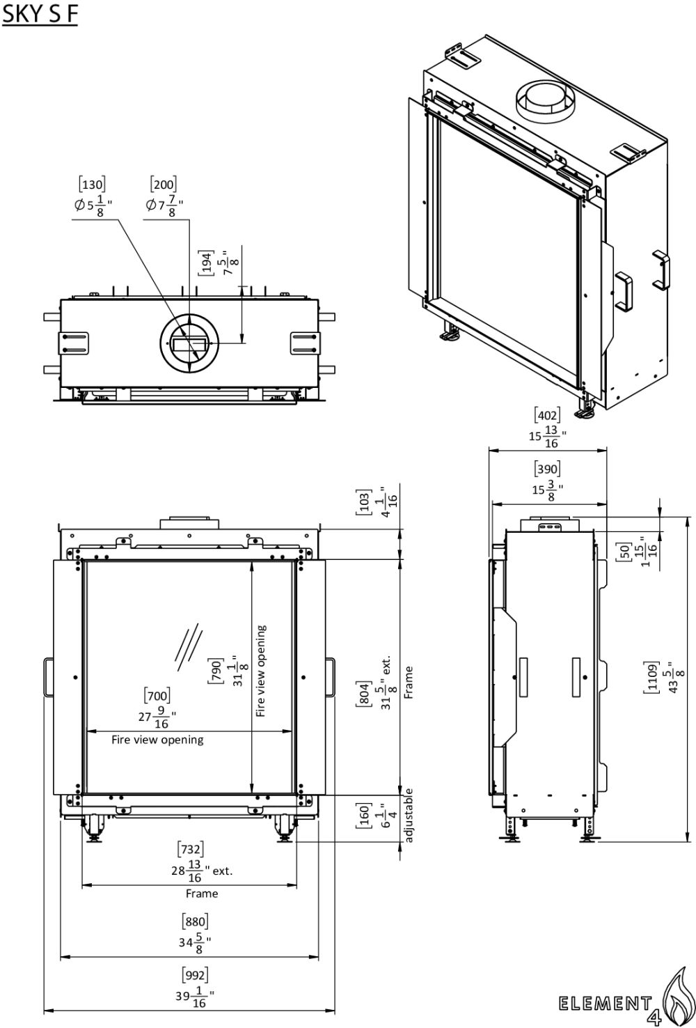 Sky Small Front B