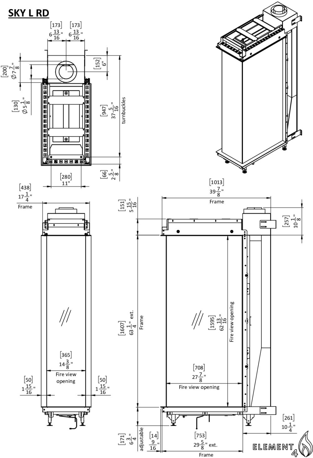 Sky Large Roomdivider