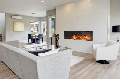 Is a gas fireplace not an option? Then choose an electric fireplace!