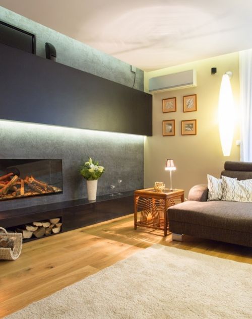Is a gas fireplace not an option? Then choose an electric fireplace!