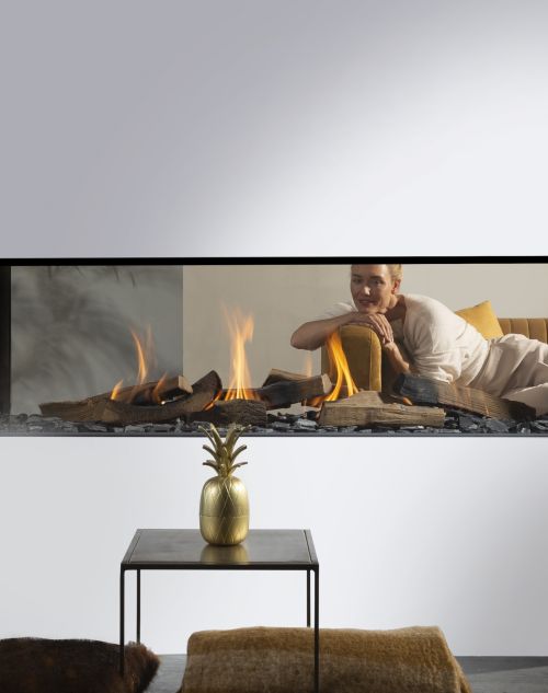 Fun fact: Element4 fireplace has the most beautiful fire even at a low setting